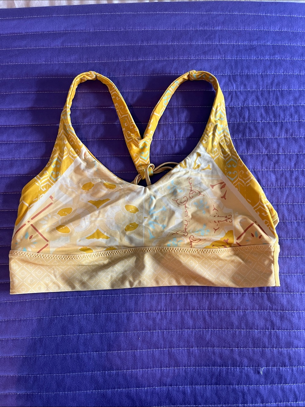 Reversible Prana swim top
